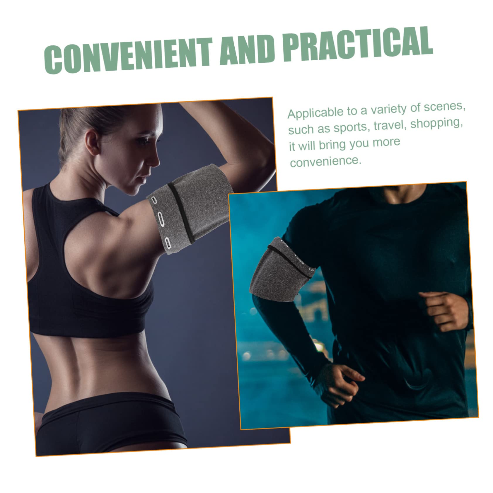 Gadpiparty 5pezzi Armband Per Cellulare Da Corsa Sacca Traspirante Per Braccio Pouch Per Smartphone Da Esterno Design Leggero e Flessibile Accessorio Sportivo Pratico e Resistente