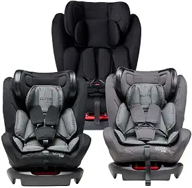 Cadeira de Carro Infantil 0 a 36Kg Elite 4 em 1 - Maxi Baby (Preto)