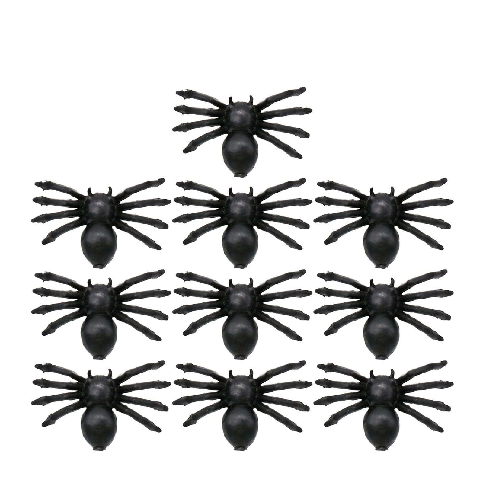 10 piezas de simulación de Halloween decoración de plástico negro luminoso realista espeluznante broma de espiga, decoración de la casa, Halloween, fiesta de Navidad, adornos a granel (B, talla única 10 piezas de simulación de Halloween decoración de plástico negro luminoso realista espeluznante broma de espiga, decoración de la casa, Halloween, fiesta de Navidad, adornos a granel (B, talla única