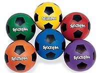 Vista 1 de S&S Worldwide Spectrum - Balón de fútbol de goma, tamaño 5, azul