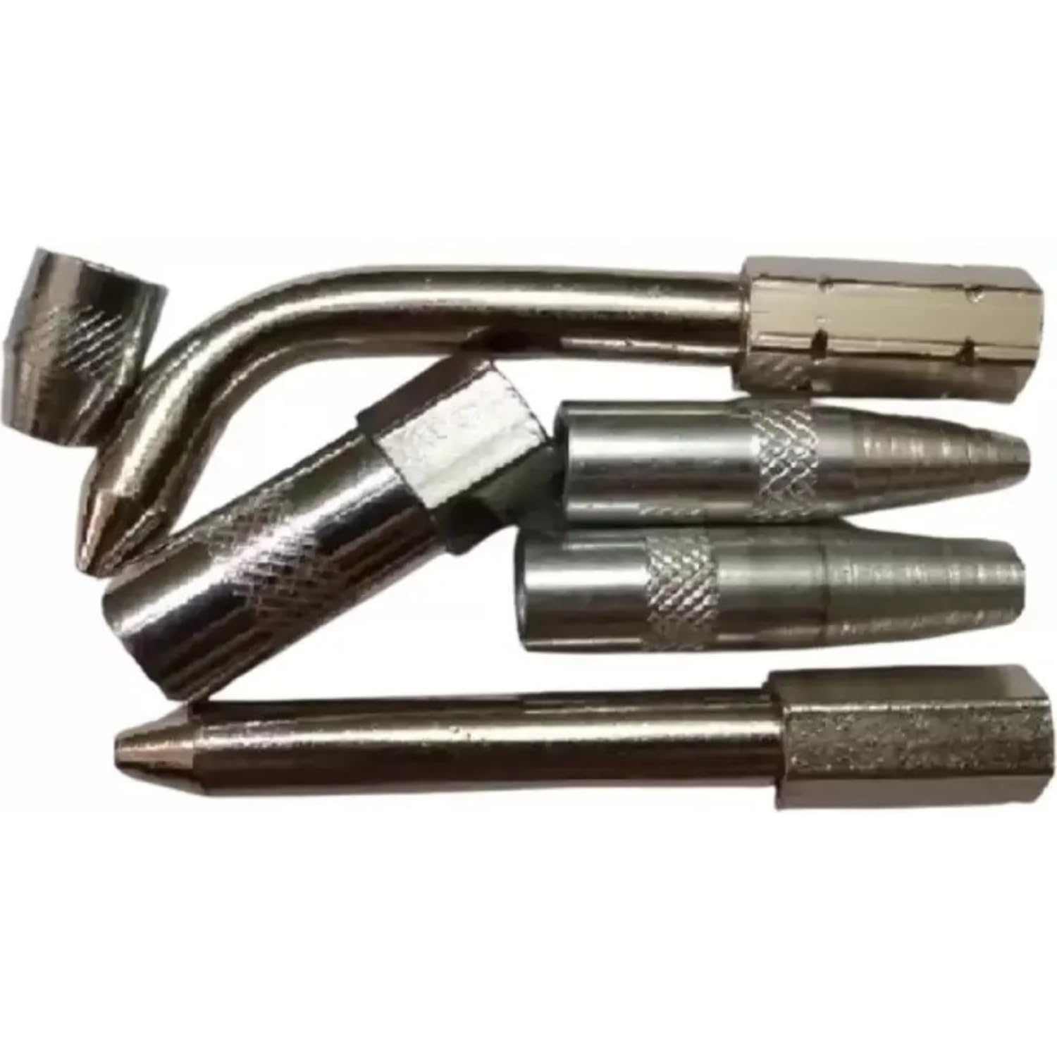TOOLBUX Multi-Purpose Grease Gun Nozzle Set – 6-Piece Manual Grease Pump Accessory Kit for Automotive, Industrial, Agricultural & Mechanical Equipment – Multicolor-image-35