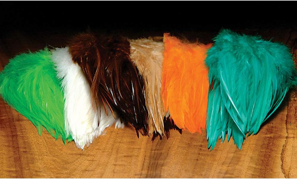 Dyed Strung Chinese Saddle Hackle