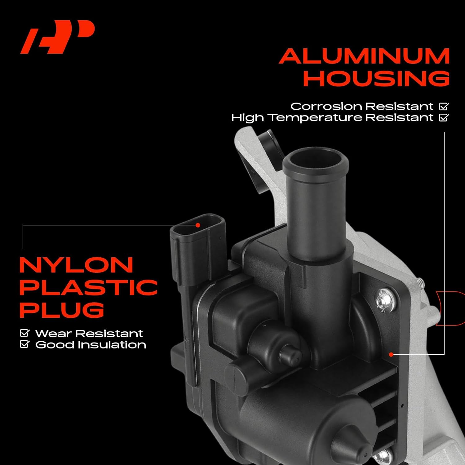 A-Premium Secondary Air Injection Check Valve Compatible with Toyota Tundra 2010-2013, Sequoia 2010-2012 & Lexus GX460 2010-2013, 4.6L, Air Pump Check Control Valve