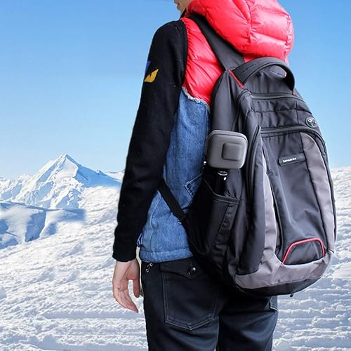 Miniatura 7 de SOONSUN Mini estuche rígido de transporte para GoPro Hero 5 6 7 Negro, portátil semi-rígido Shell viaje almacenamiento bolsa para GoPro Hero 5 6 7