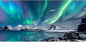 DAERLE Peinture Diaant Fore Spéciale, 5D Diaond Painting Chat Coloré