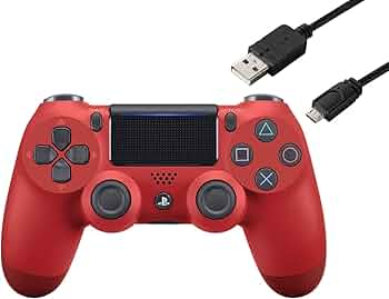 DUALSHOCK 4 純正品新品 PS4 コントローラー マグマレッド Sony Interactive Entertainment 純正品 PS4 ワイヤレス