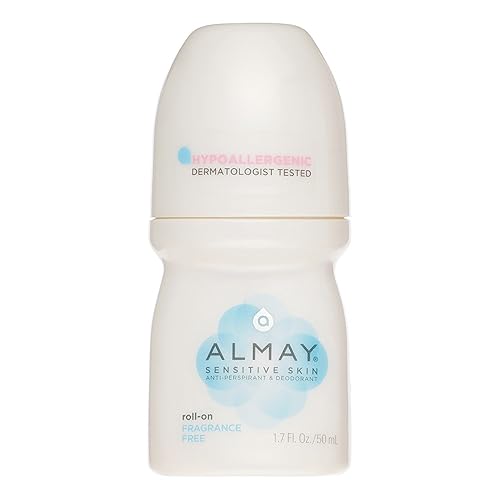 Miniatura 3 de Almay Anti-Perspirant  Desodorante Piel sensible Roll-On Libre de fragancia 17 oz paquete de 6