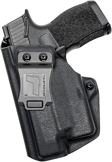 Tulster IWB Profile Kydex Holster in Left Hand fits: Sig P365XL | TLR-6 Light-Bearing Inside The Waistband Appendix Concealed Carry