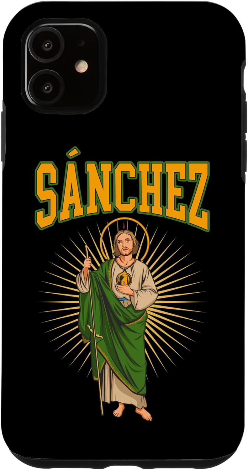 San Judas Tadeo con apellido Sánchez Case for iPhone 12/12 Pro