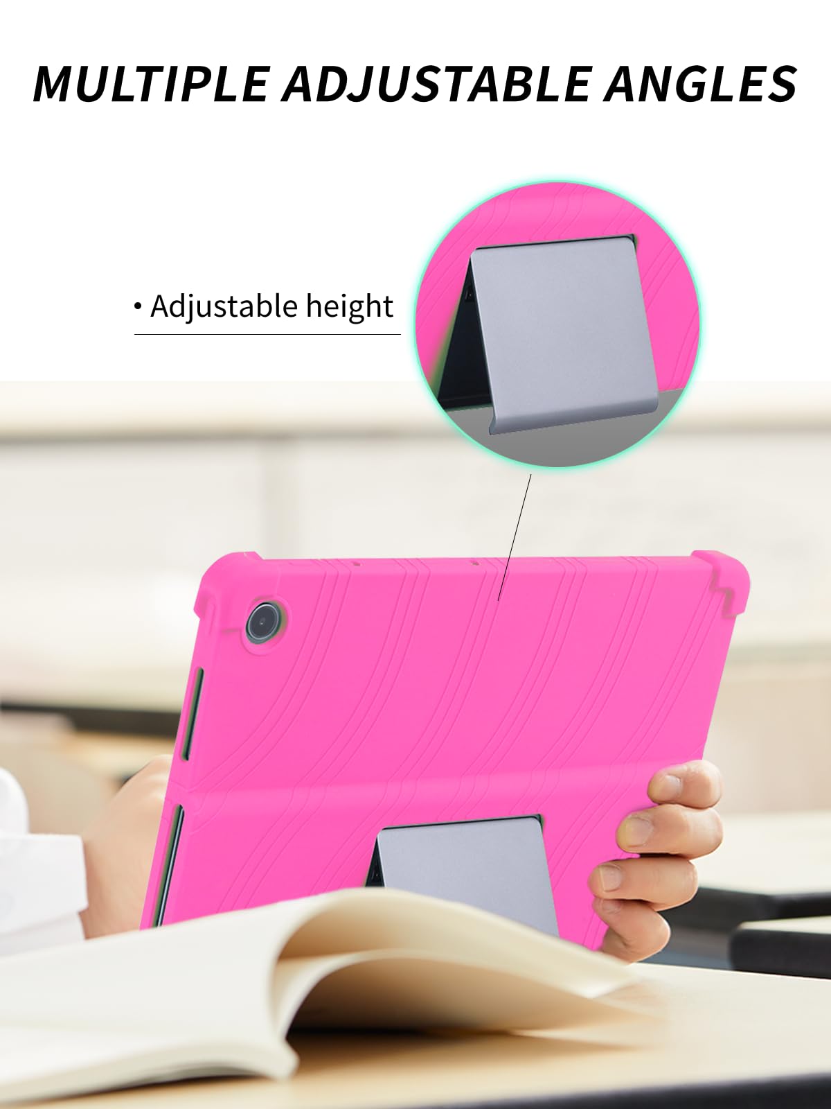 HminSen For Lenovo Moto Tablet Kids Case, Ultra Slim Soft - View #3