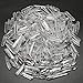 Jovivi 100g 0.22 lb Bulk Natural Polished Tumbled Clear Quartz Crystal Points Shards Average 0.6
