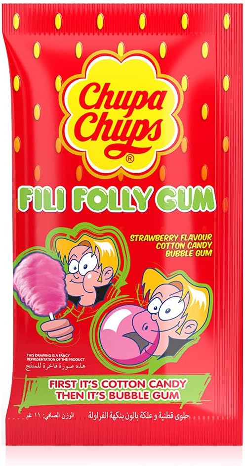 Big Babol Filifolly Strawberry Gum - 11 gm