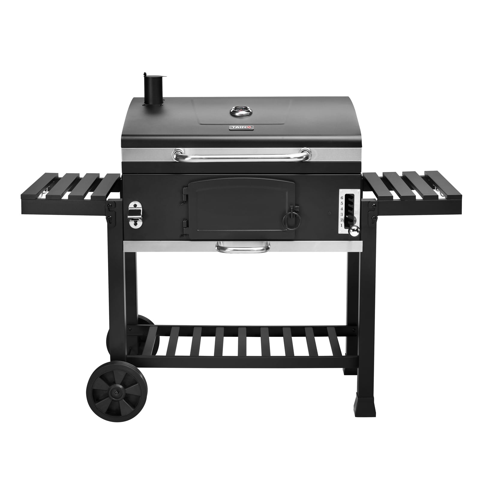TAINO Hero XXL Smoker - Barbacoa de carbón vegetal
