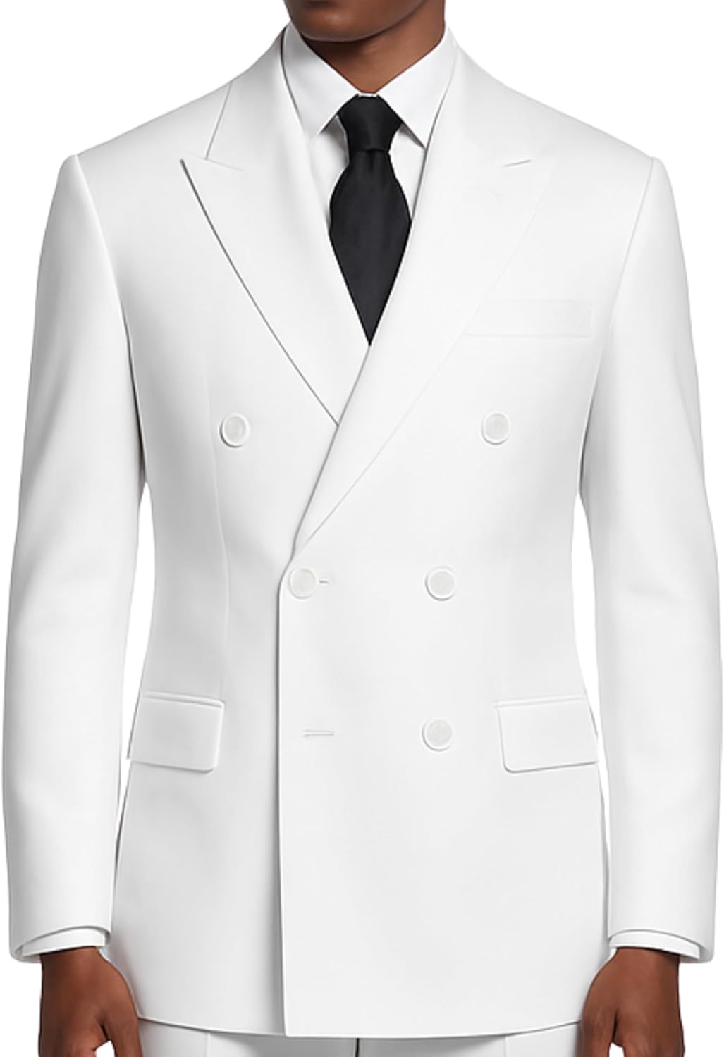 Men's Double-Breasted Classic-Fit Vinci Suit w/Flex Waist, Multiple Colors, Sizes 36S-62L - New