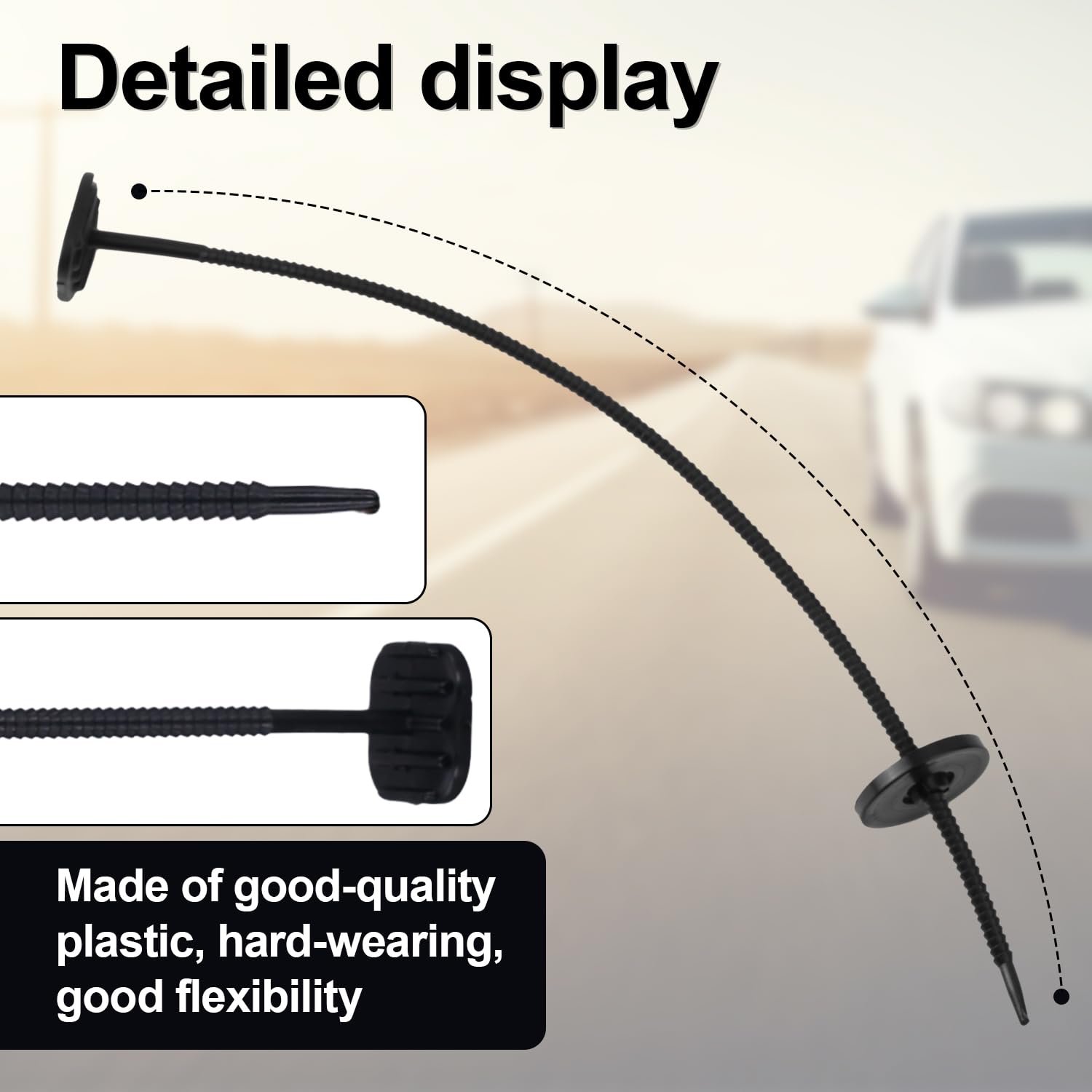 Kit Montaggio Ventola Radiatore Auto - 2 Set Da 40 Pezzi, Fascette E Supporti Per Ventole Di Raffreddamento - Foto 7