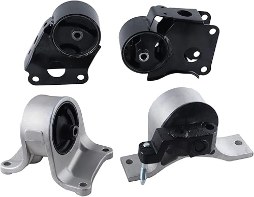ZYFZZDS Juego de montaje de transmisión del motor de 4 piezas para Nissan Altima 2.5L 2002-2006 #A7340 A7342 A7341 A7343