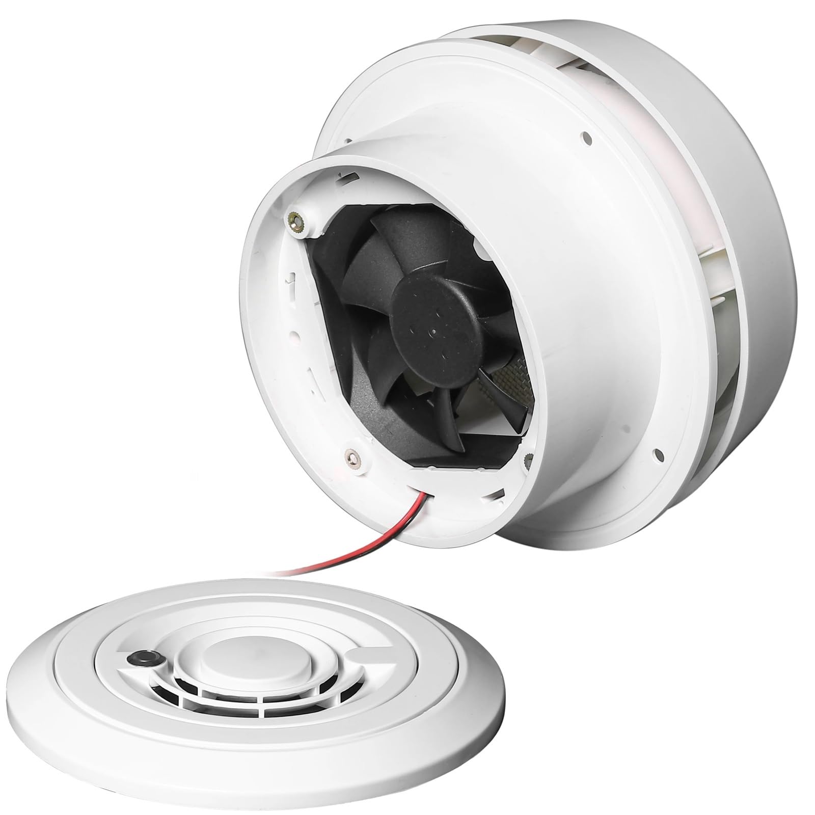 Extractor de Aire for Caravana de 12 V, Ventilador de Techo de 60 CFM, ABS for Caravana, Barco, yate o Remolque. Equipos de Ventilación