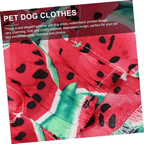 COLLBATH Vestidos Para Cães Pequenos Roupas Para Animais De Estimação Vestido Para O Verão Vestido F