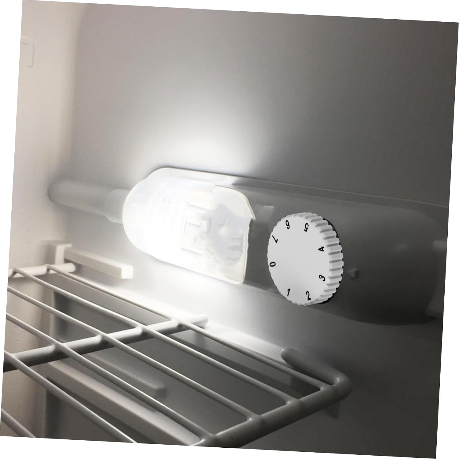 2Pcs Fridge Temperature Control Knob Durable Replacement Knobs for Accurate Freezer Temperature Easy DIY Installation for Home Freezer Maintenance