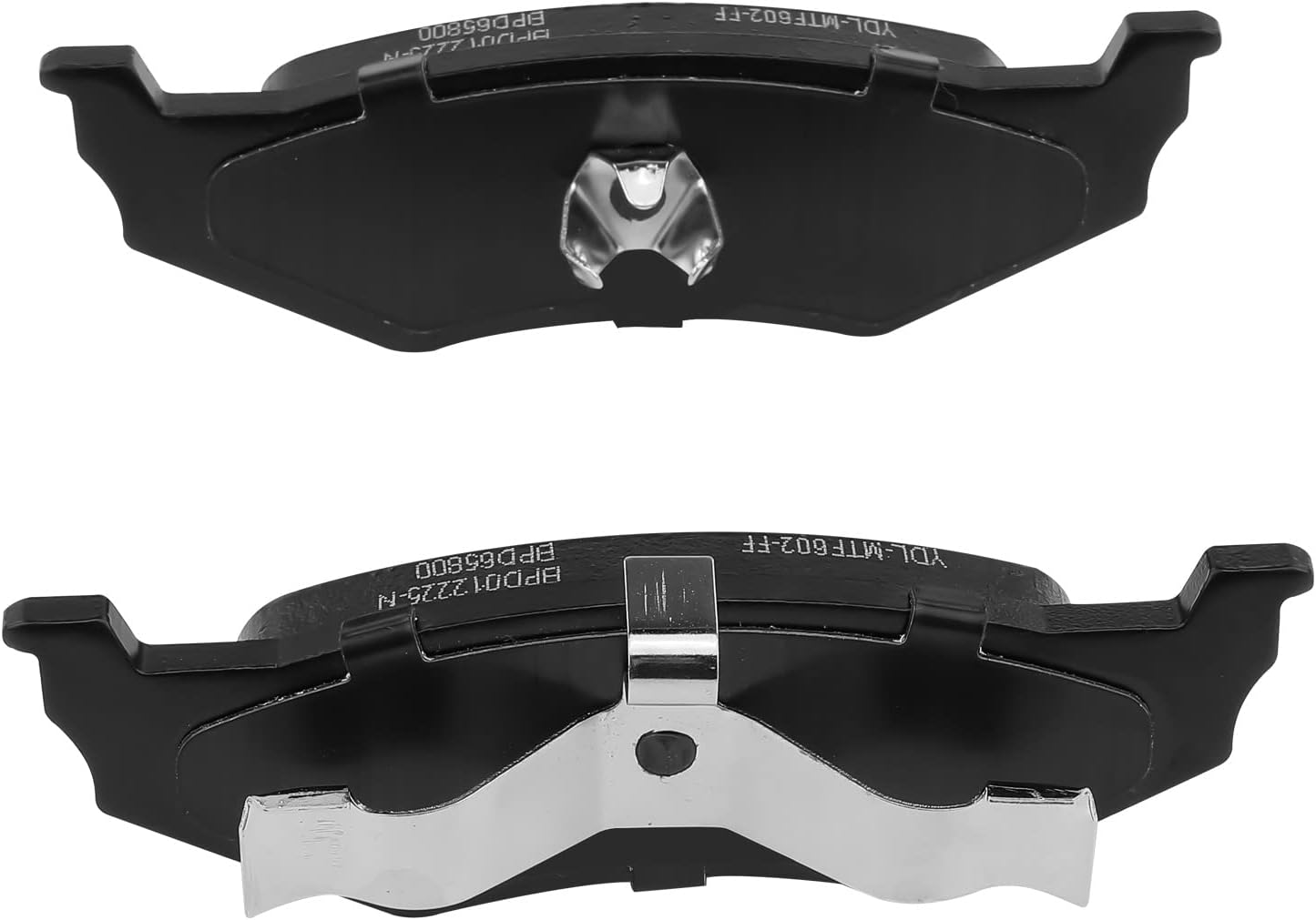 A-Premium 10.60 inch (270.3mm) Rear Solid Disc Brake Rotors + Ceramic Pads kit Compatible with Select Chrysler, Eagle and Dodge Models - 300M 1999-2004, Concorde, Intrepid, Vision, LHS, New Yorker