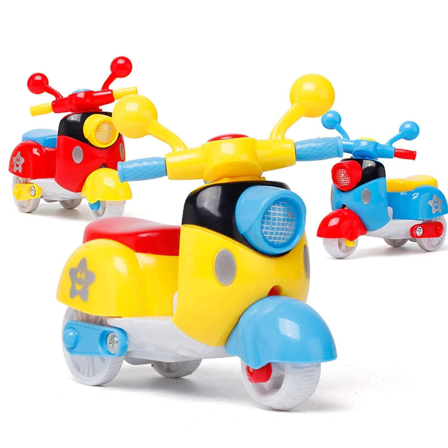 KITI KITS Toddlers Baby Boys Girls Model Toys Steering Wheel Car Toy, Mini Toy Pull Back (Random Color) (SOCOOTER) (B09S6QH4VD) Amazon Price History, Amazon Price Tracker