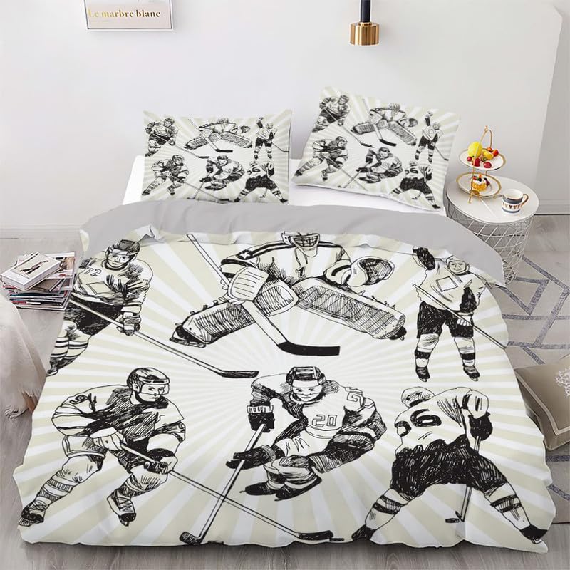 Housse de couette 90x190 microfibre lit enfant avec taie d'oreiller 65x65 minimaliste