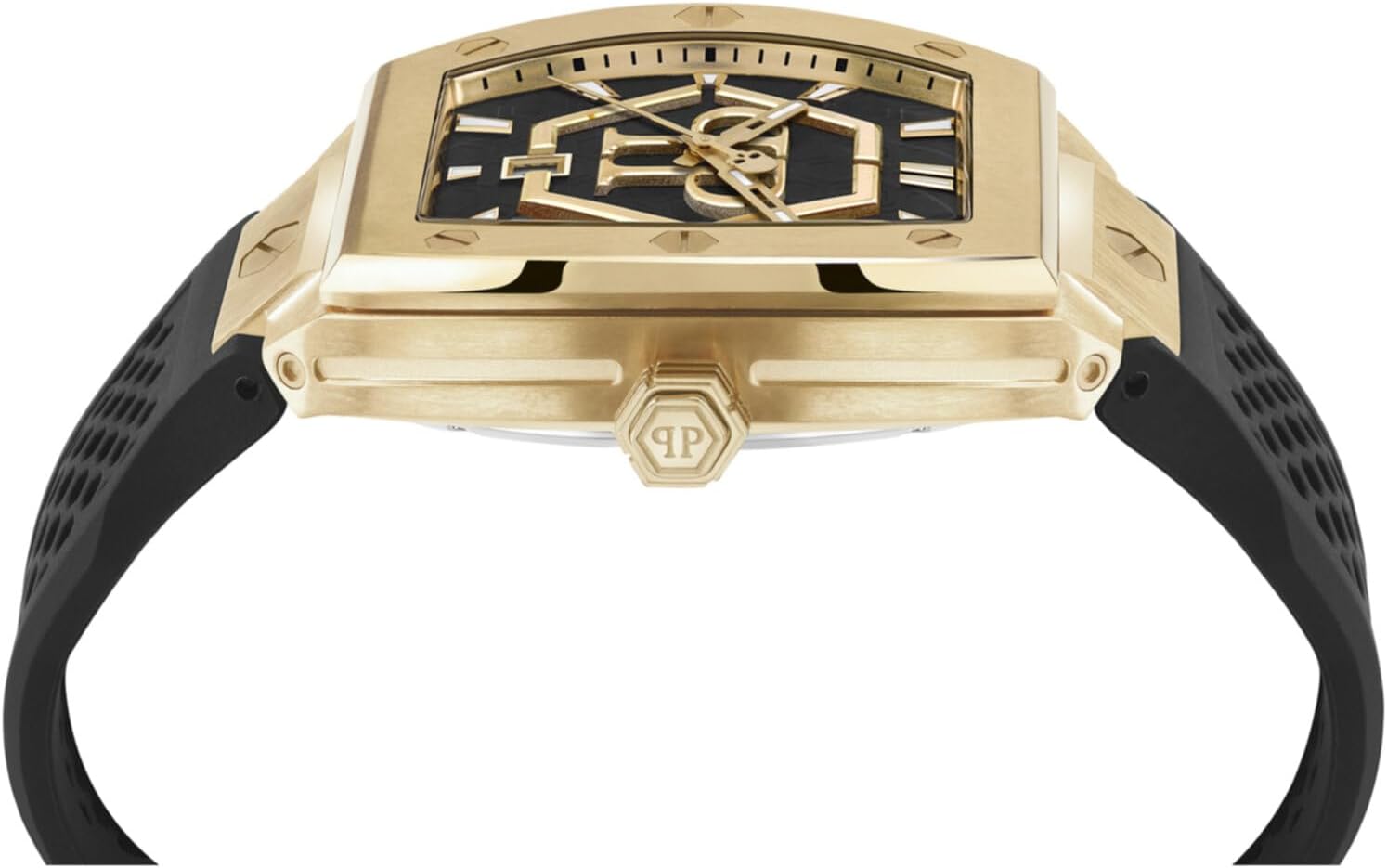 Philipp Plein Men's Watch Analogue Quartz The Hexagon Phantom Stainless Steel