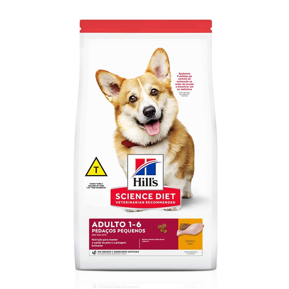 Hill's Science Diet Ração Para Cães Adultos Pedaços Pequenos 12Kg