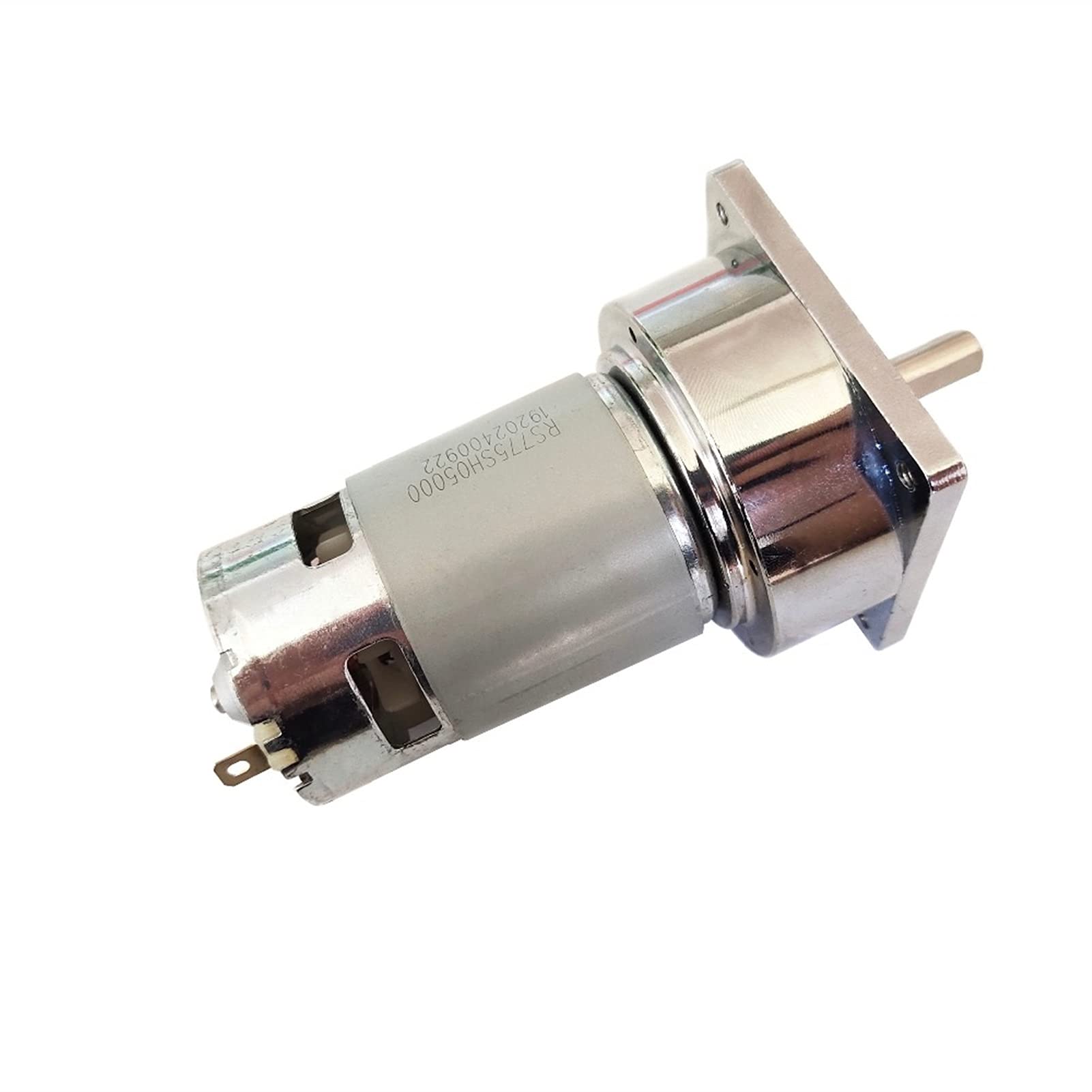 Silnik PYouo-DC 775. DC silnik przekładniowy, 5 ~ 500 RPM 3 5 W 12 V 24 V, 8 0 kg duży moment obrotowy, mini reduktor maszyn elektrycznych (prędkość (RPM) : 24 V 30 obr./min, napięcie (V): opakowanie