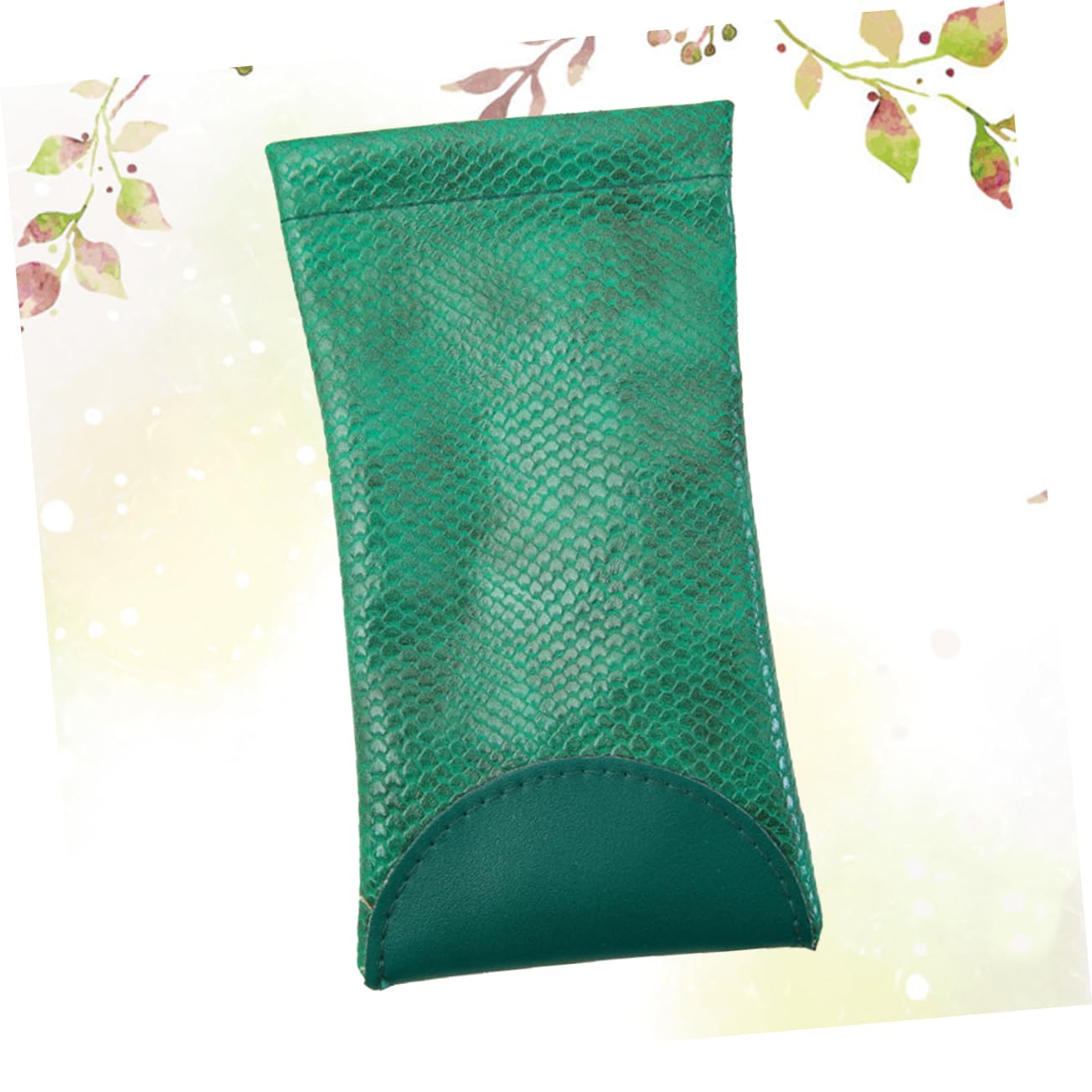 BESTYASH Glasses Bag Pu Leather Eyeglasses Container Water-resistant Case for Lenses