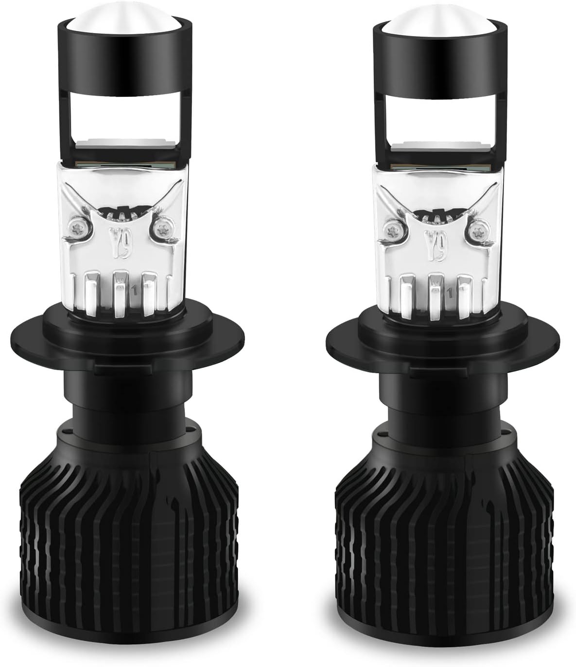 HEINMO Led lights 9005 HB3 H7 H8 H9 H11 Led Headlight Bulbs Projector