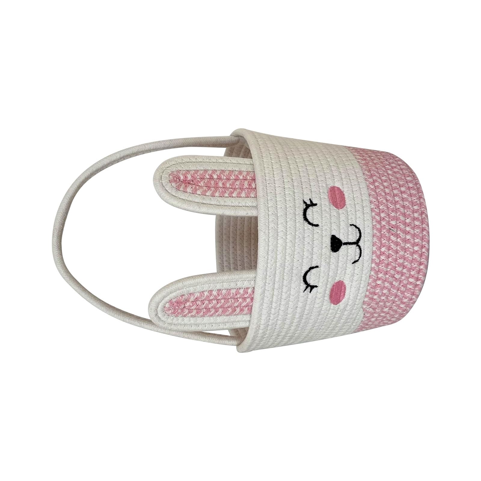 Celebration Basket with Animal Design Great for Holiday Snacks and Decoration Easter Woven Easter