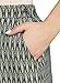 oodji Ultra Mujer Pantalón Corto de Dos Capas Estampado, Verde, ES 42...
