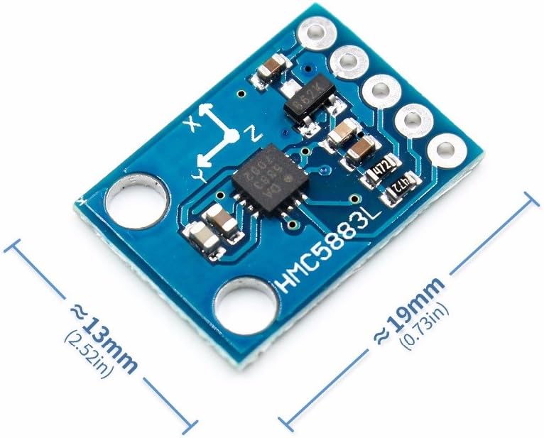 Balance World Inc 3V-5V HMC5883L Triple Axis Compass Magnetometer Sensor Module for Arduino