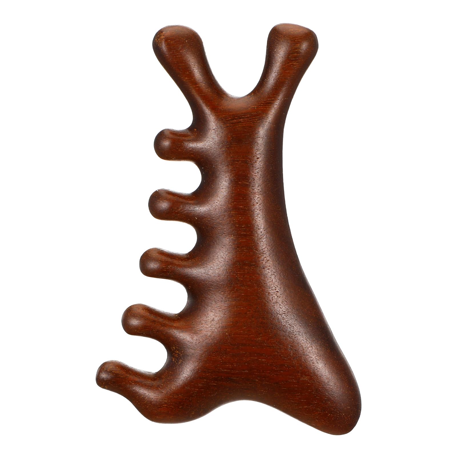 4-in-1 Gua Sha Tool for Face Body Sandalwood Face Body Massager Lymphatic Drainage Massage Comb Full Bodys Lymphatic