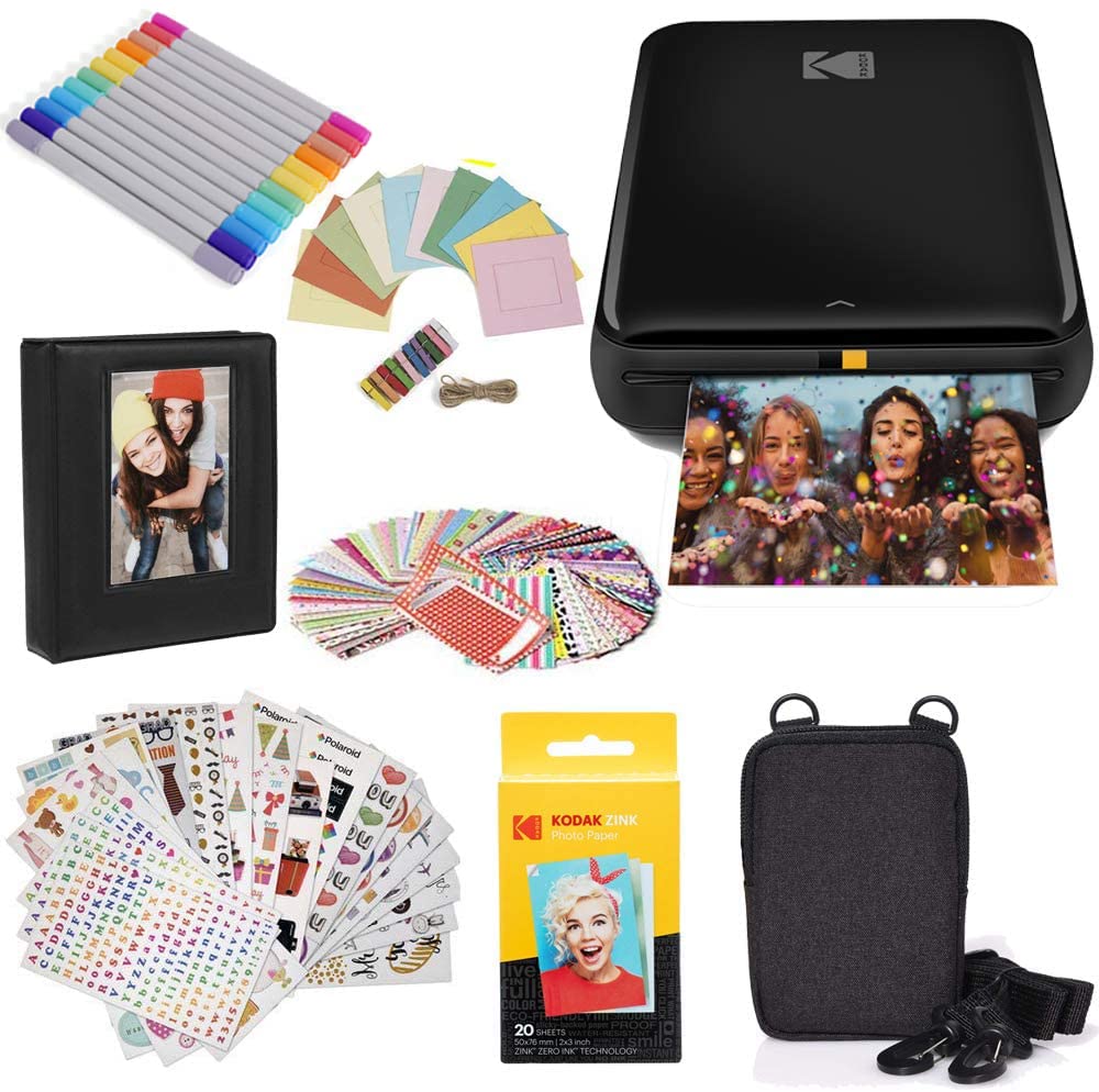KODAK Step Instant Smartphone Photo Printer, Portable Mini Color Wireless Mobile Printer, Zink 2x3” (5.1x7.5 cm) Sticky-Back Photos, Bluetooth Compatible with iOS & Android Devices, Editing App, White — Amazon image 19