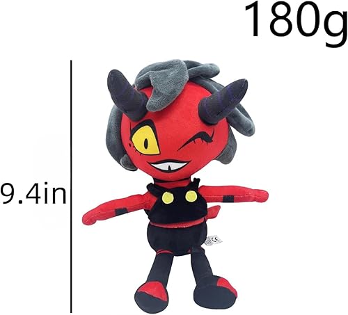 Miniatura 7 de Helluva Boss - Juguete de peluche de anime, Helluva Boss temporada 2, anime, figura de anime, juguete de peluche, regalos para fanáticos del juego,