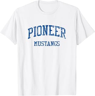 Pioneer High School HS San Jose CA Vintage Sports T-Shirt