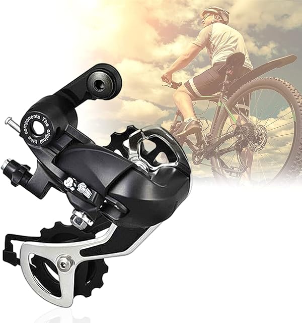 ALHX Bike Rear Derailleur, Speed Rear Derailleur, 6/7/8 Speed Bicycle Derailleur Transmission, Mountain Bike, MTB Cycling