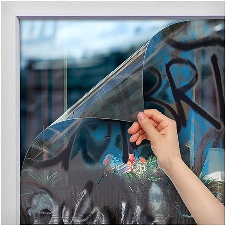 BDF AG4M Window Film Graffiti Protection 4 Mil Clear (24in X 14ft)