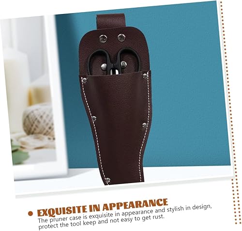 Miniatura 3 de Housoutil 4 piezas de tijeras protector de punta de tijera tijeras de mano podadora caso podadoras jardín funda alicates herramienta titular de