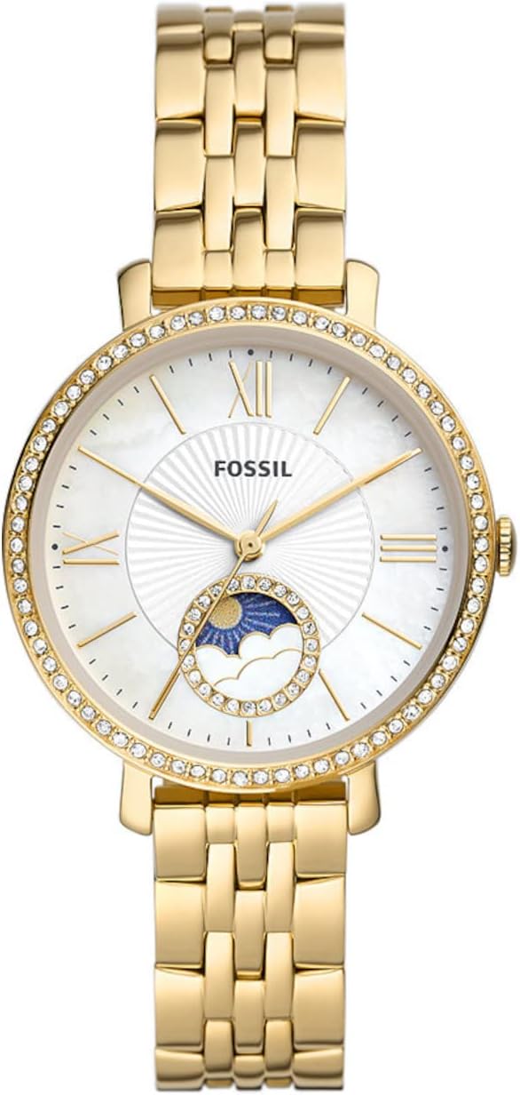 fossil jacqueline watch for women quartz three Costa Rica Ubuy