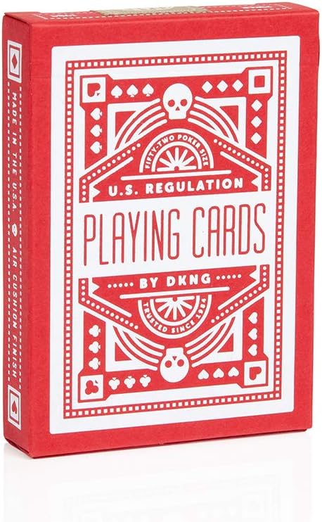 DKNG "Red Wheel" Playing Cards by Art of Play