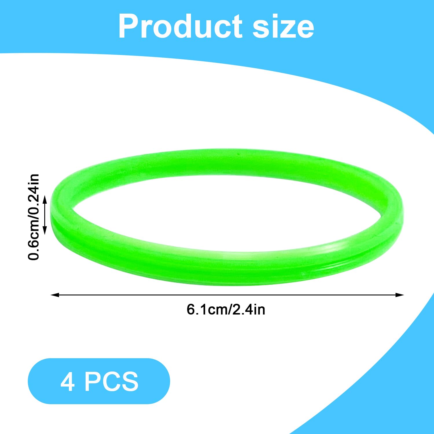 O-ring In Gomma Verde Per Turbo Intercooler - Ricambio Auto 3C0145117F - Foto 3