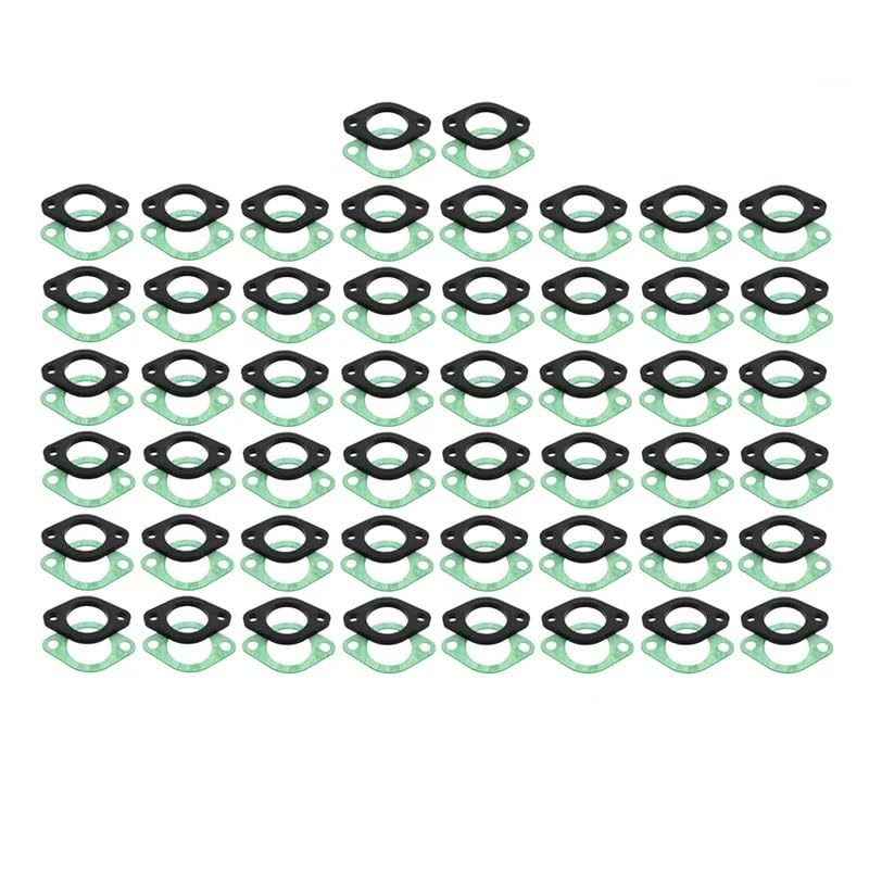 Pezzi di Ricambio per motociclette Guarnizione Isolante distanziale collettore di aspirazione da 28 mm per Scooter Pit Dirt Bike Riparazioni Facili(50sets)
