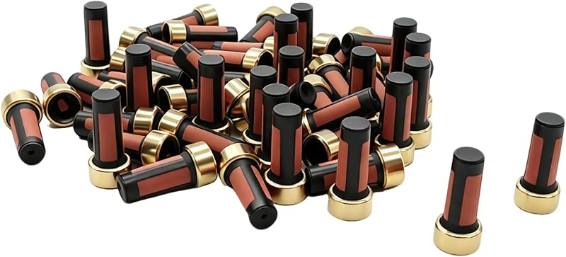 Kit de filtros tipo cesto para bico injetor HiSport CF105B 6 mm x 3 mm x 13 mm – 50 unidades