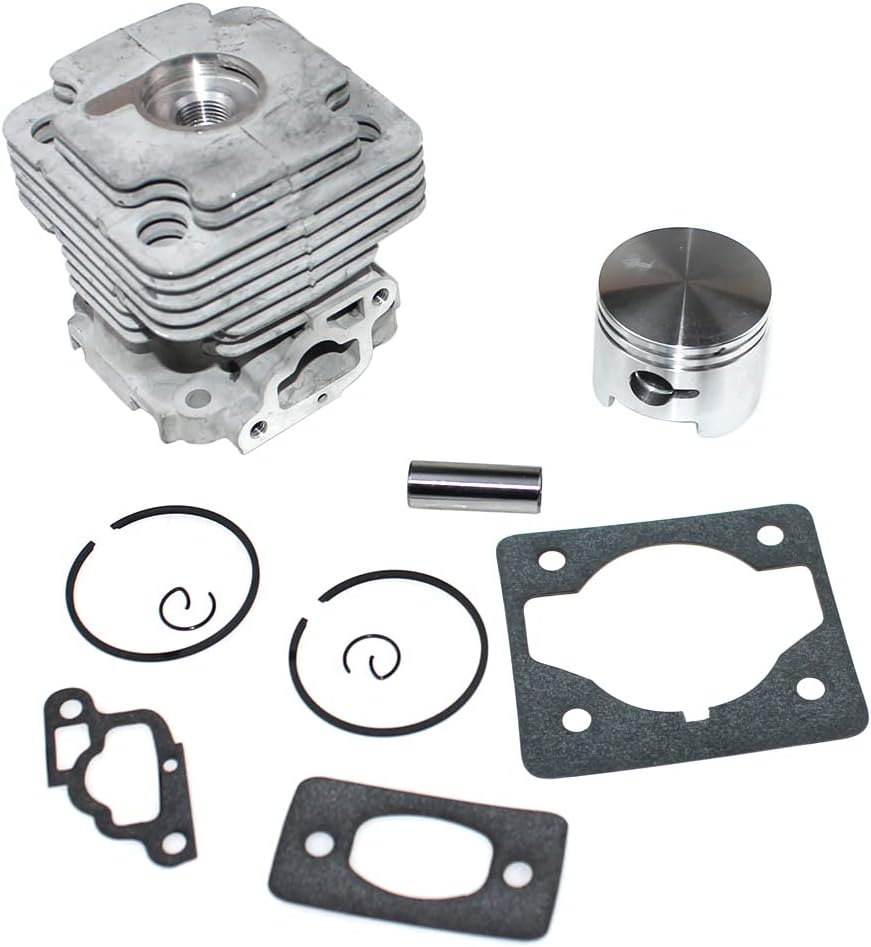 Cylinder Piston Kit 42mm Fit for Oleo-Mac 446 BP 446 BP 746 S 746 T for 8460 8460 IC 8465 PN 61122014F 61122014B Replacement Parts
