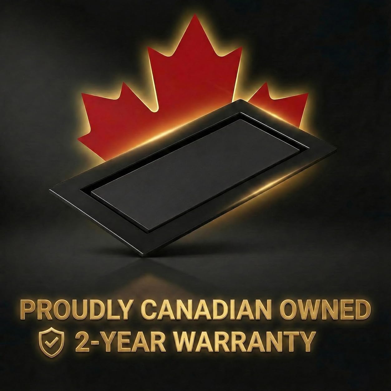 Upgraded 4x10 Metal Floor Vent & Flush Register 2-in-1 Design with Matte Black Insert or Custom Flooring Inlay, Heavy Duty Low Profile Air Grille, 60% Higher Airflow, 2 Year Warranty - Khan Supply CO