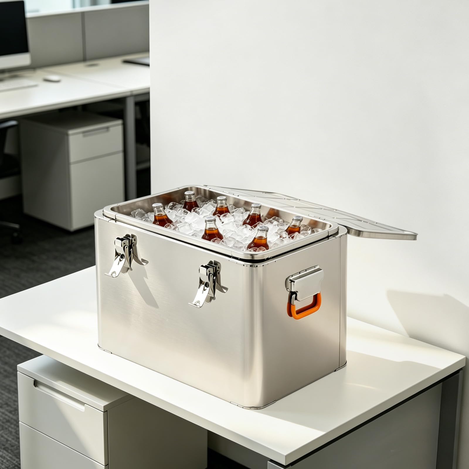 Pojemnik na lód 40 l/65 l, bez prądu, na kemping i catering