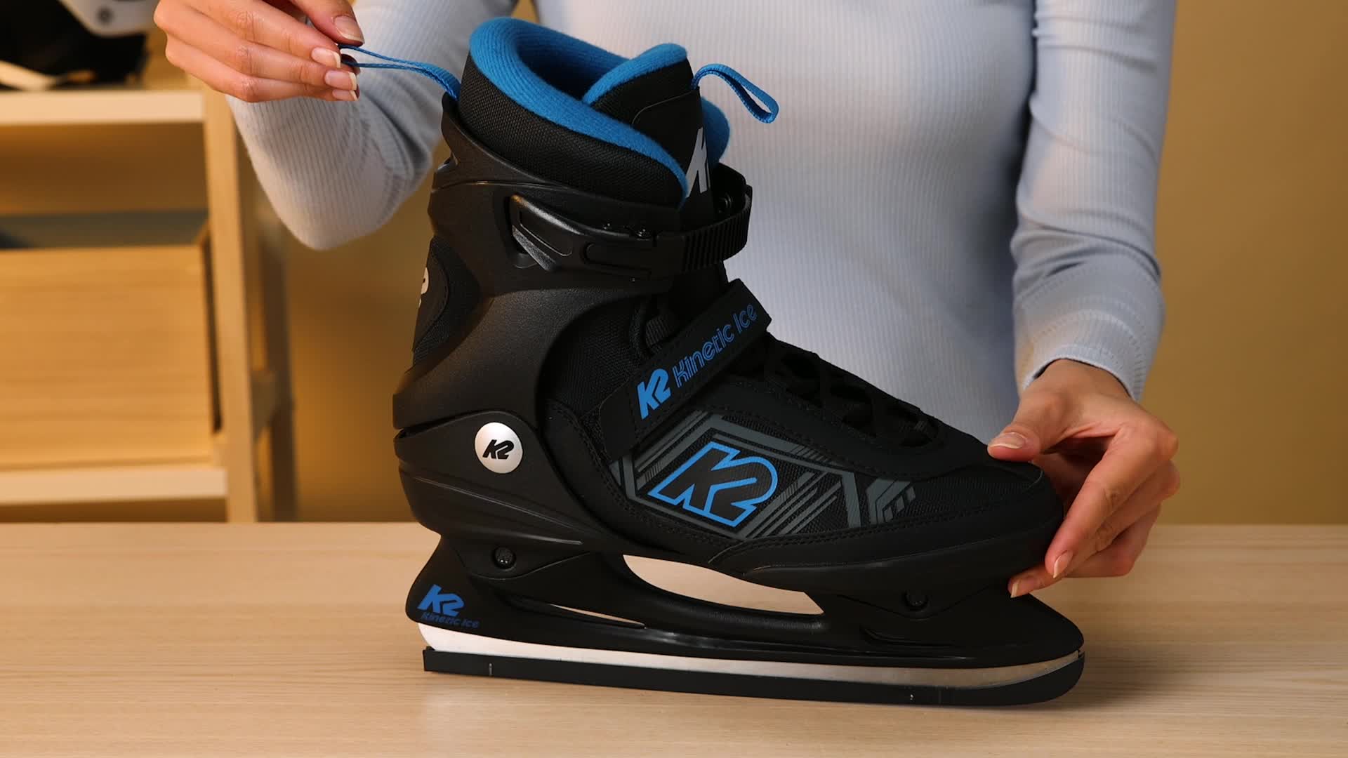 K2 Kinetic Ice – Patins à Glace Homme, Confort Softboot, Idéal Loisir Et Entraînement Sur Glace